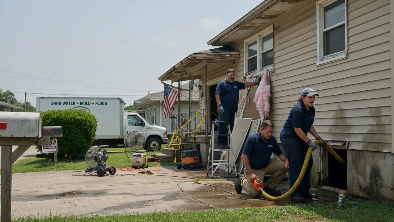Water Damage Repair in Kingston, IL near me